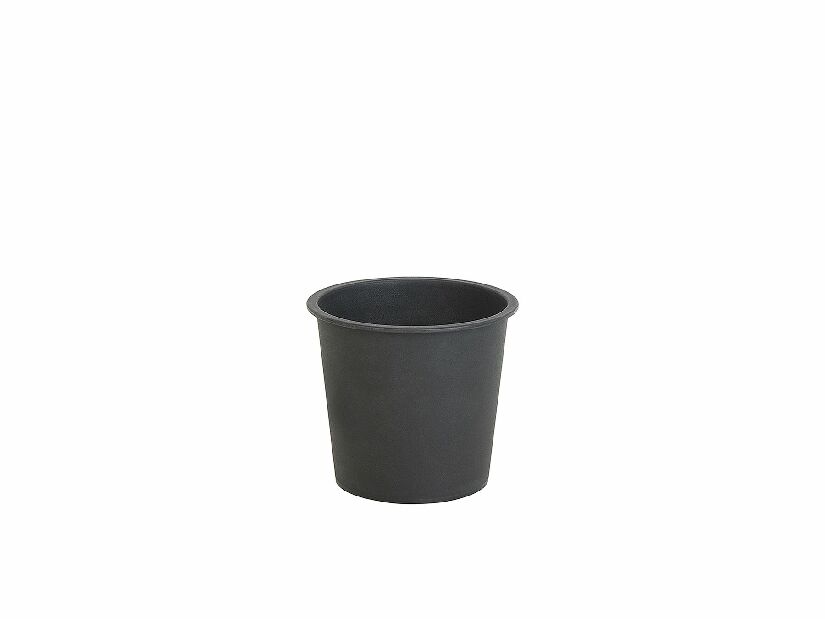 Set 3 ks. kulatých vložek do květináčů ERANTHA 30 cm (plast) (černá)