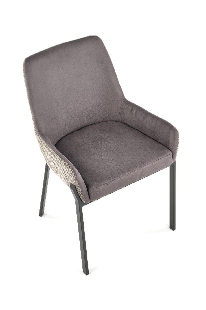 Jídelní židle Kanna (béžová + černá)
