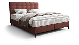 Jednolůžková postel 120 cm Infernus Bonell (terakota) (s roštem, s úl. prostorem)