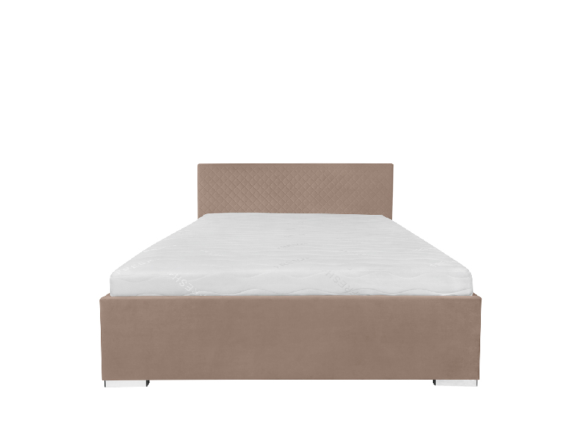 Manželská postel 140 cm BRW Syntia II (béžová)