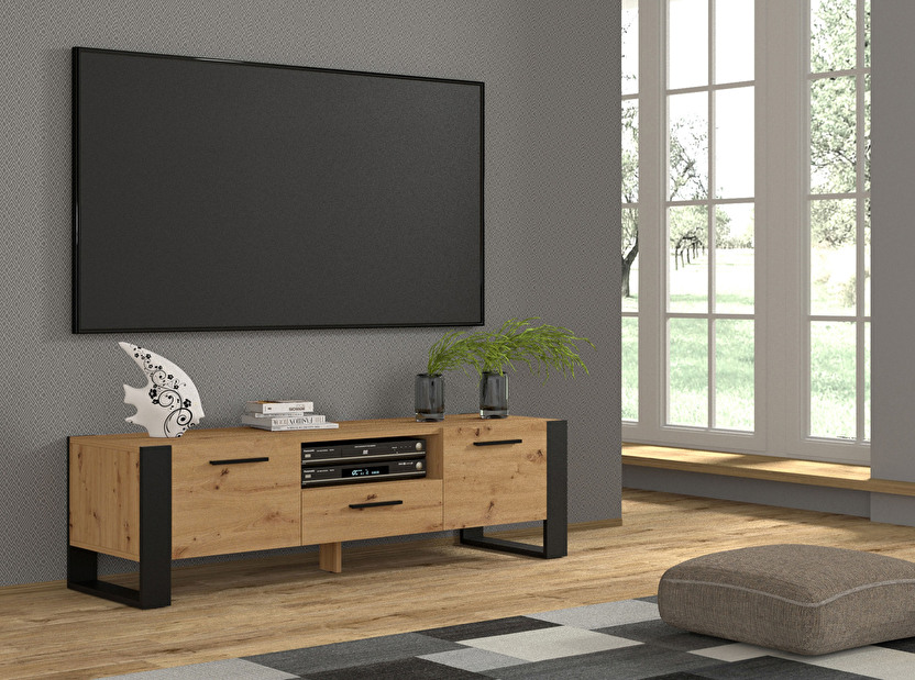 TV stolek/skříňka Nulakka 160 (dub artisan)