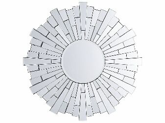 Nástěnné zrcadlo Vikingur (stříbrná)