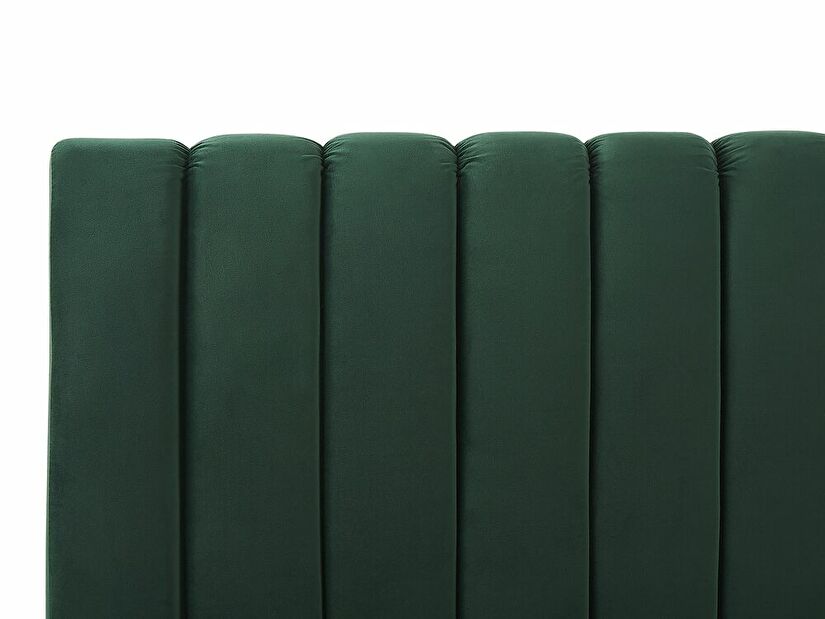 Manželská postel 160 cm Marvik (zelená)