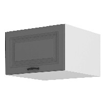 Horní kuchyňská skříňka Sheila 60 NAGU-36 1F (bílá + grafit)