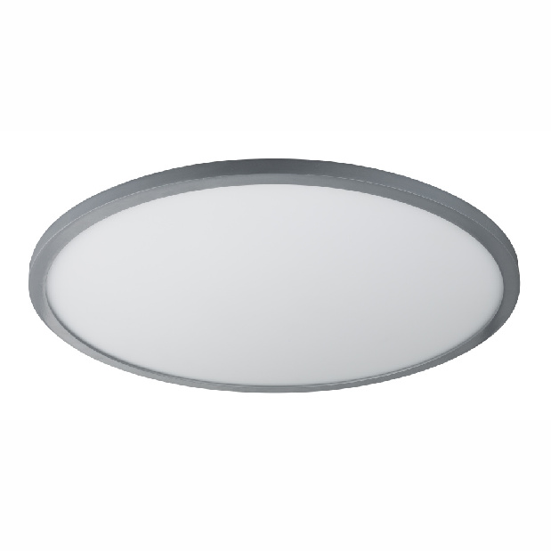 Stropní/nástěnné svítidlo LED Sabi 41639-60 (stříbrná + opál) (Stmívatelné)