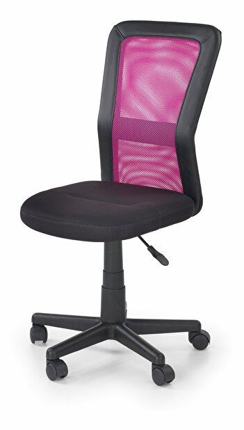 Dětská židle Cosmo (černá + růžová)