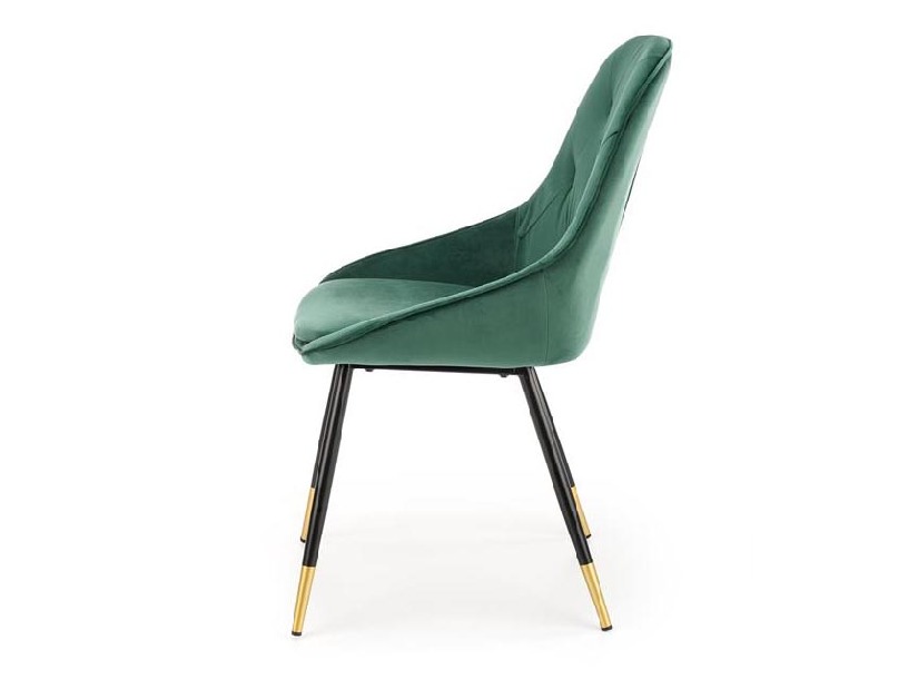 Jídelní židle Kevas (tmavě zelená)
