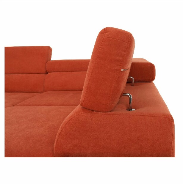 Rohová sedačka Lyng (oranžová) (P)