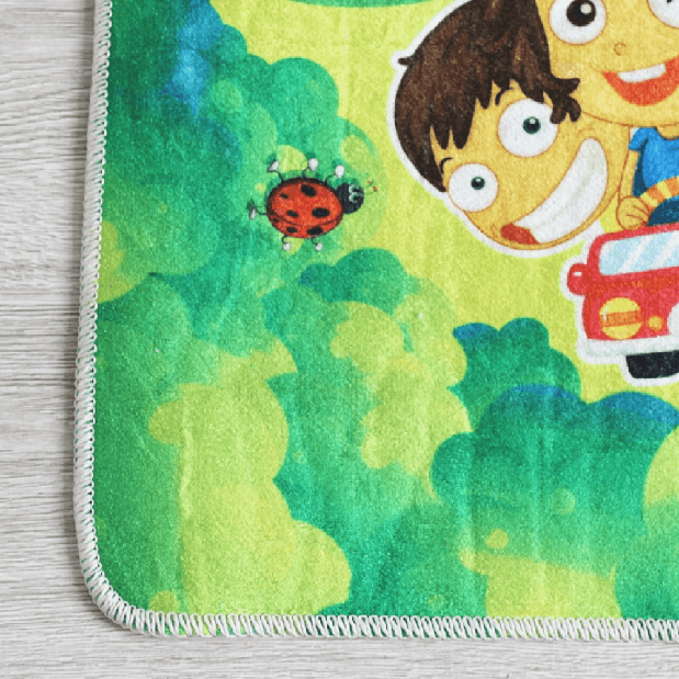 Dětský koberec 100x150 cm Zildre (vícebarevný + vzor ZOO) *výprodej