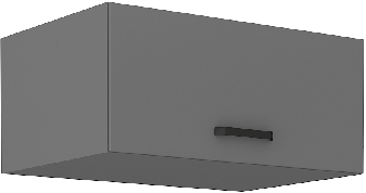 Horní kuchyňská skříňka Nesia 80 NAGU 36 1F (Antracit)