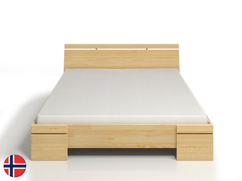 Manželská postel 160 cm Naturlig Bavergen Maxi (borovice) (s roštem)