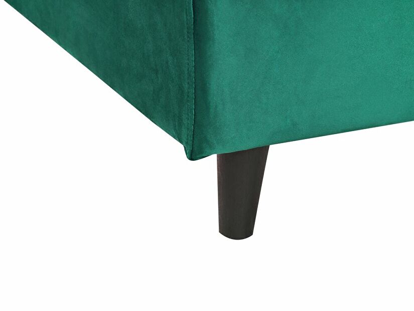 Jednolůžková postel 200 x 90 cm Ferdinand (zelená) (s roštem)