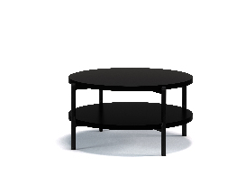 Konferenční stolek Sideria B (černá matná)