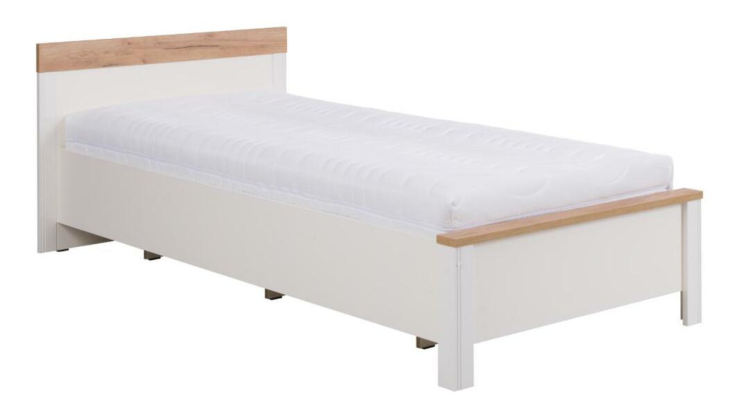 Jednolůžková postel 90 cm Berkeley B19 (s roštem)