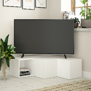 TV stolek/skříňka Cicone (Bílá)
