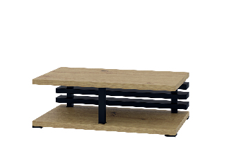 Konferenční stolek Altax (artisan + černá)