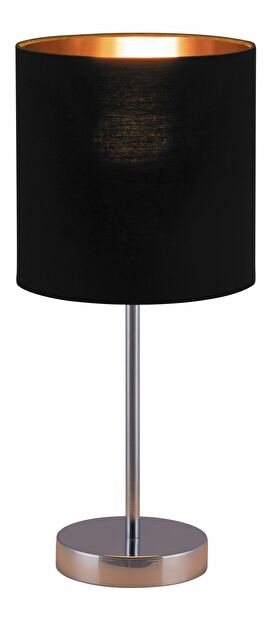 Stolní lampa Monica 2523 (černá + zlatá + chromová)