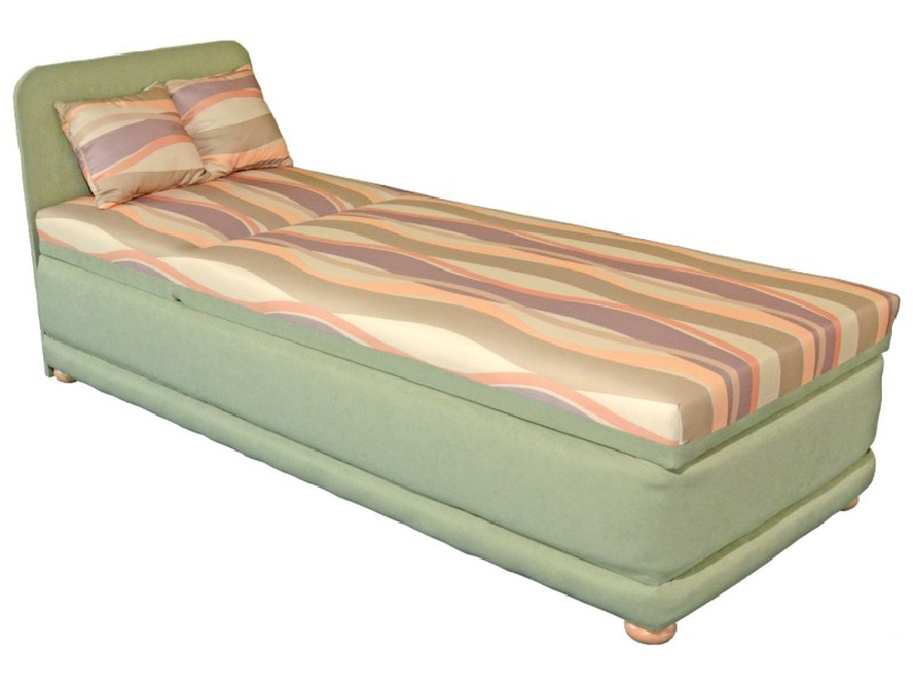 Jednolůžková postel (válenda) 80 cm Emily 80 (se sendvičovou matrací)