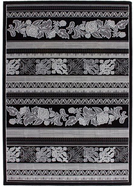 Kusový koberec Aura 777 Black (170 x 120 cm)