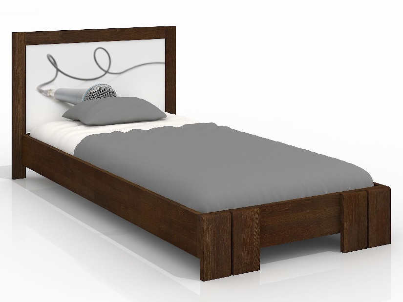 Jednolůžková postel 90 cm Naturlig Kids Manglerud (borovice) (s roštem)