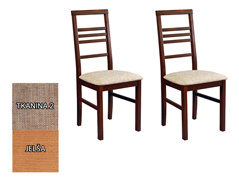 Set 2 ks. jídelních židlí Melte (tkanina 2) *výprodej