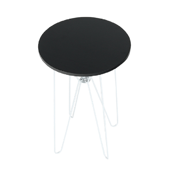 Příruční stolek Rukus (černá)