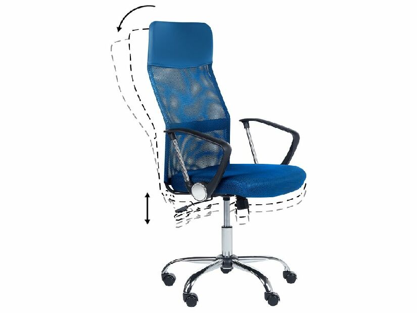 Kancelářská židle Desige (modrá)
