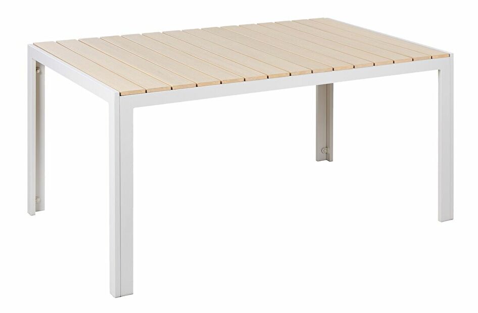Zahradní stůl Combo (světlé dřevo) (pro 6 osob)