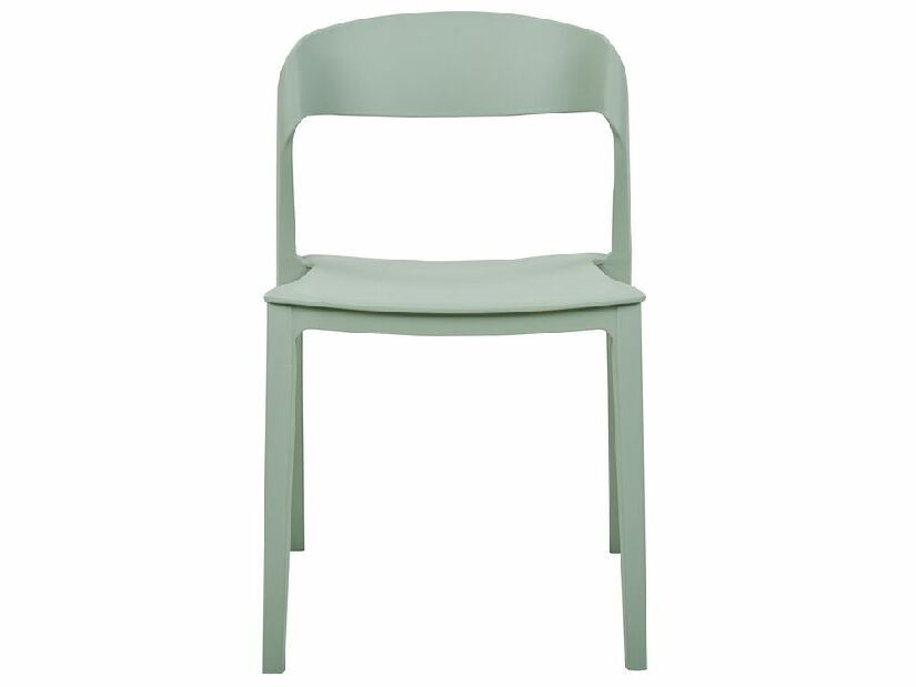 Set 2 ks jídelních židlí Seasar (zelená)