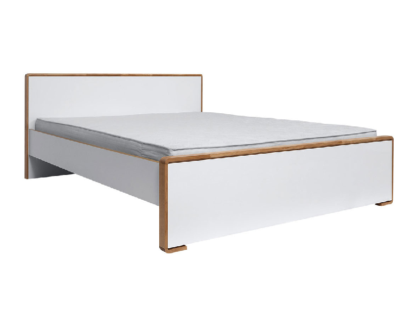 Manželská postel 160 cm BRW Bari LOZ/160
