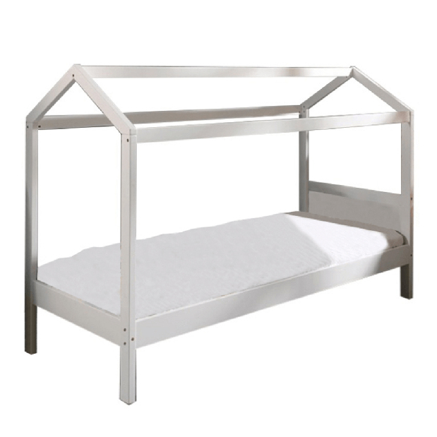 Dětská postel 90 cm Imperial (bílá) (s roštem)
