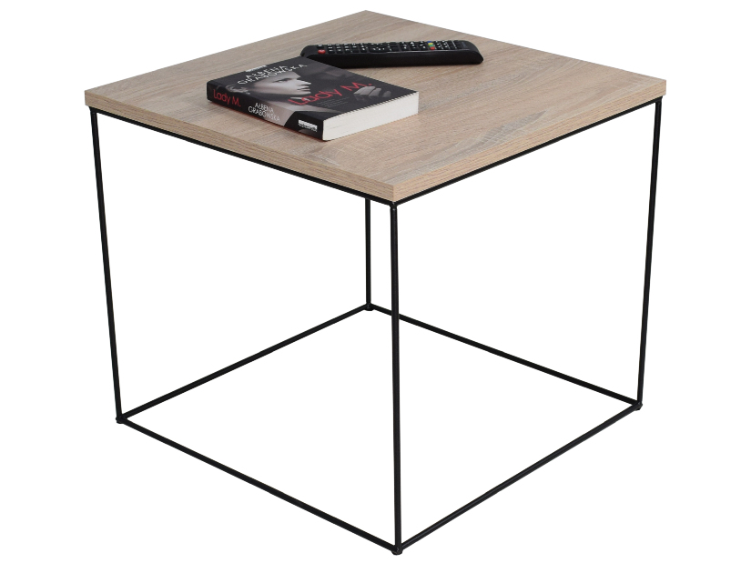 Konferenční stolek Elinas (černá + dub sonoma)