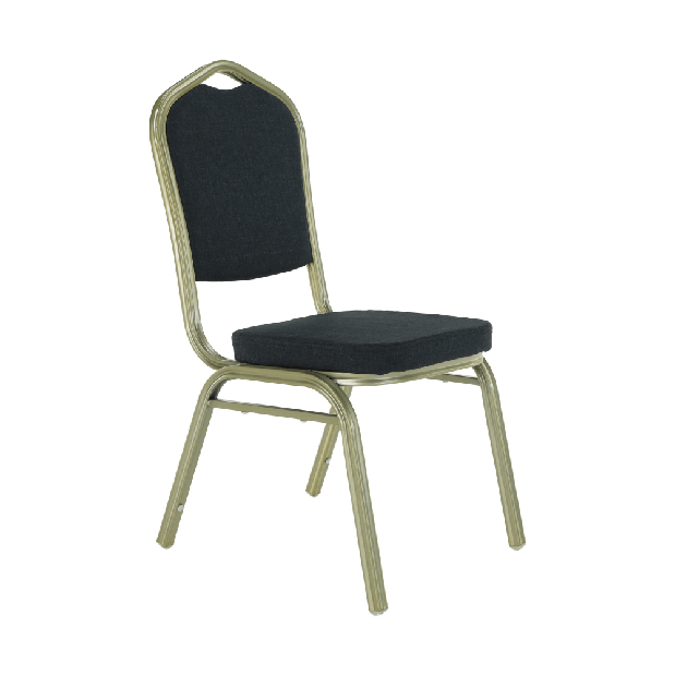 Jídelní židle Zoni (šedá + šampaňské)