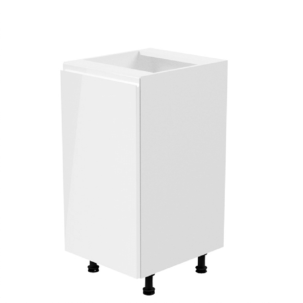 Dolní kuchyňská skříňka D40 Aurellia (bílá + lesk bílý) (L)