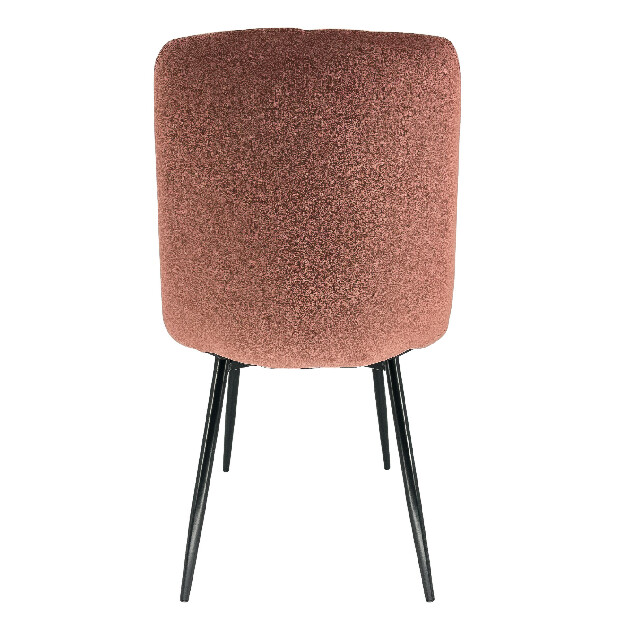 Jídelní židle Saskia (tmavě růžová)