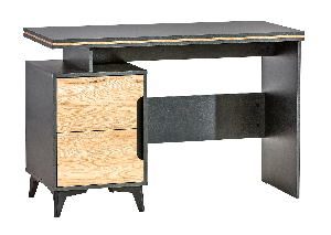 Psací stůl typ GA12 Gema (šedá + horský jasan)