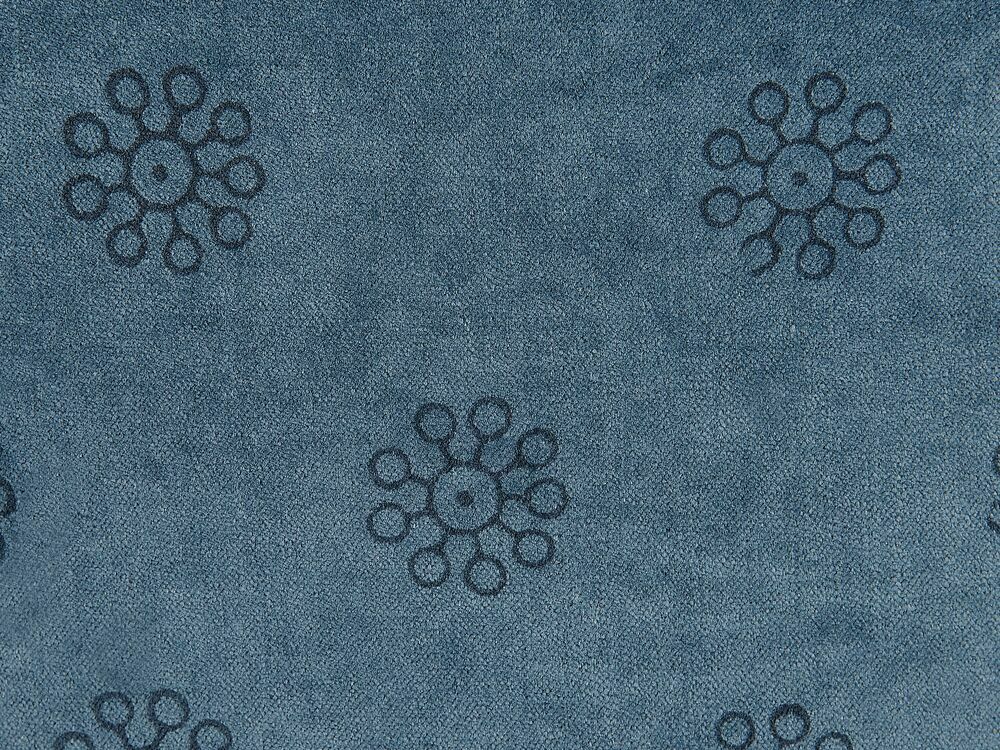 Sada 2 ozdobných polštářů 45 x 45 cm Sessl (modrá)