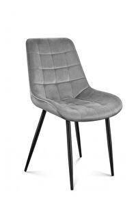 Jídelní židle Pamper 3 (šedá)