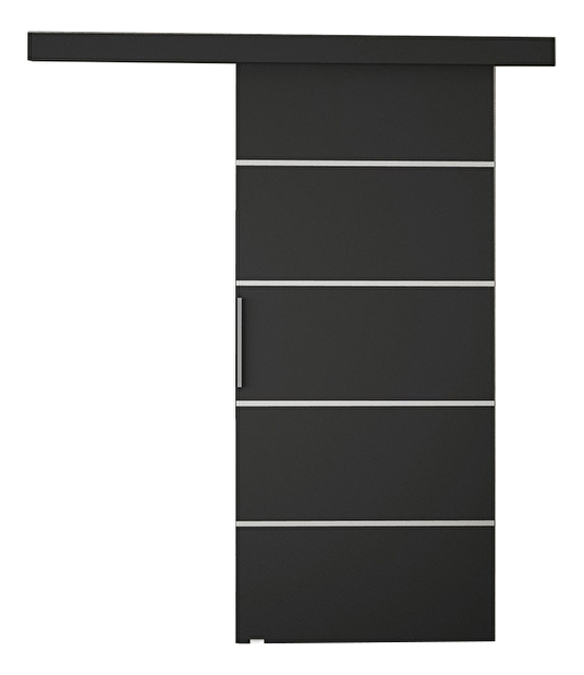 Posuvné dveře Larouche 3 (černá matná)