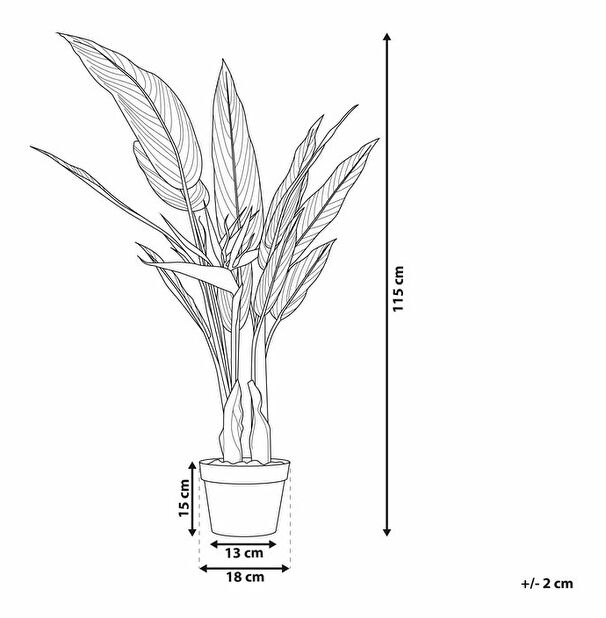 Umělá rostlina 115 cm SARIZA