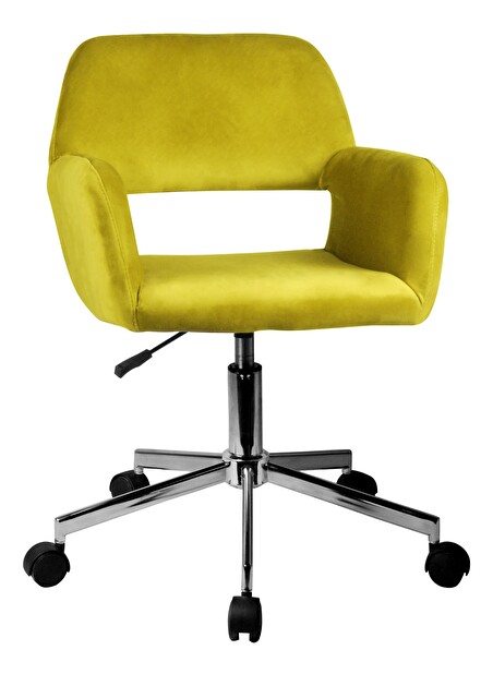 Kancelářská židle Odalis (žlutá)