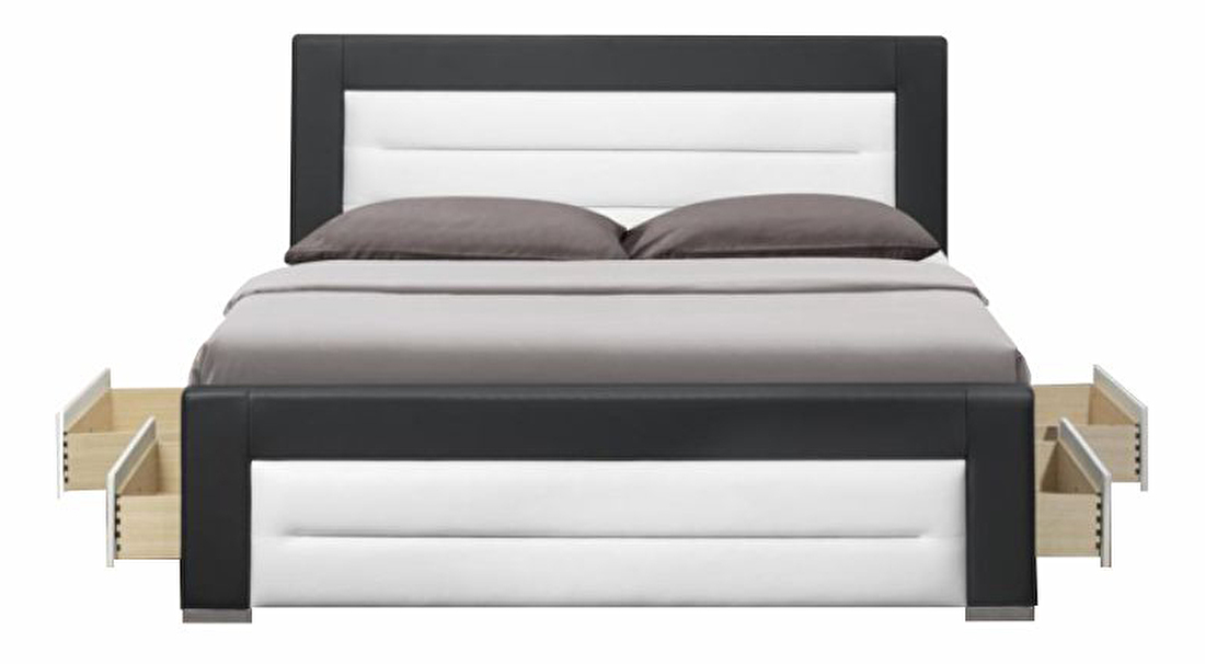Manželská postel 160 cm Taona (s roštem)