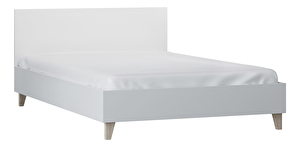 Jednolůžková postel 90 cm Famira (bílá)
