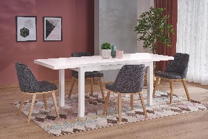 Jídelní stůl Torego (bílá) (pro 6 až 8 osob)
