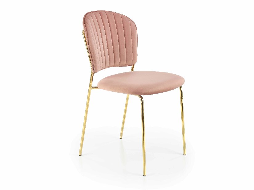 Jídelní židle Kwer (růžová)