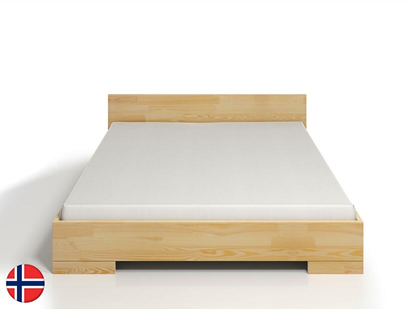 Manželská postel 180 cm Naturlig Stalander Maxi ST (borovice) (s roštem a úl. prostorem)