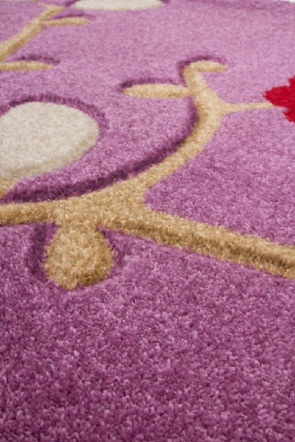 Dětský koberec Amigo 311 Violet (190 x 133 cm)