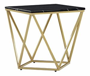 Konferenční stolek MAGNA (černá + zlatá)