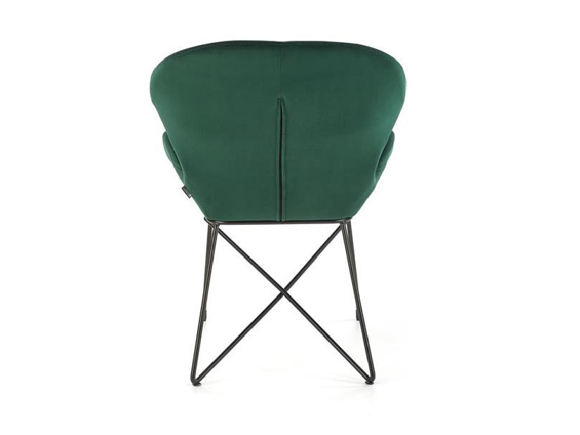 Jídelní židle Koh (tmavě zelená)