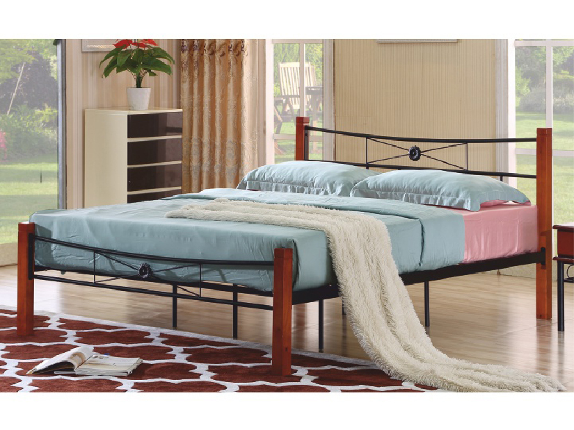 Manželská postel 180 cm Amarilo (s roštem) *výprodej